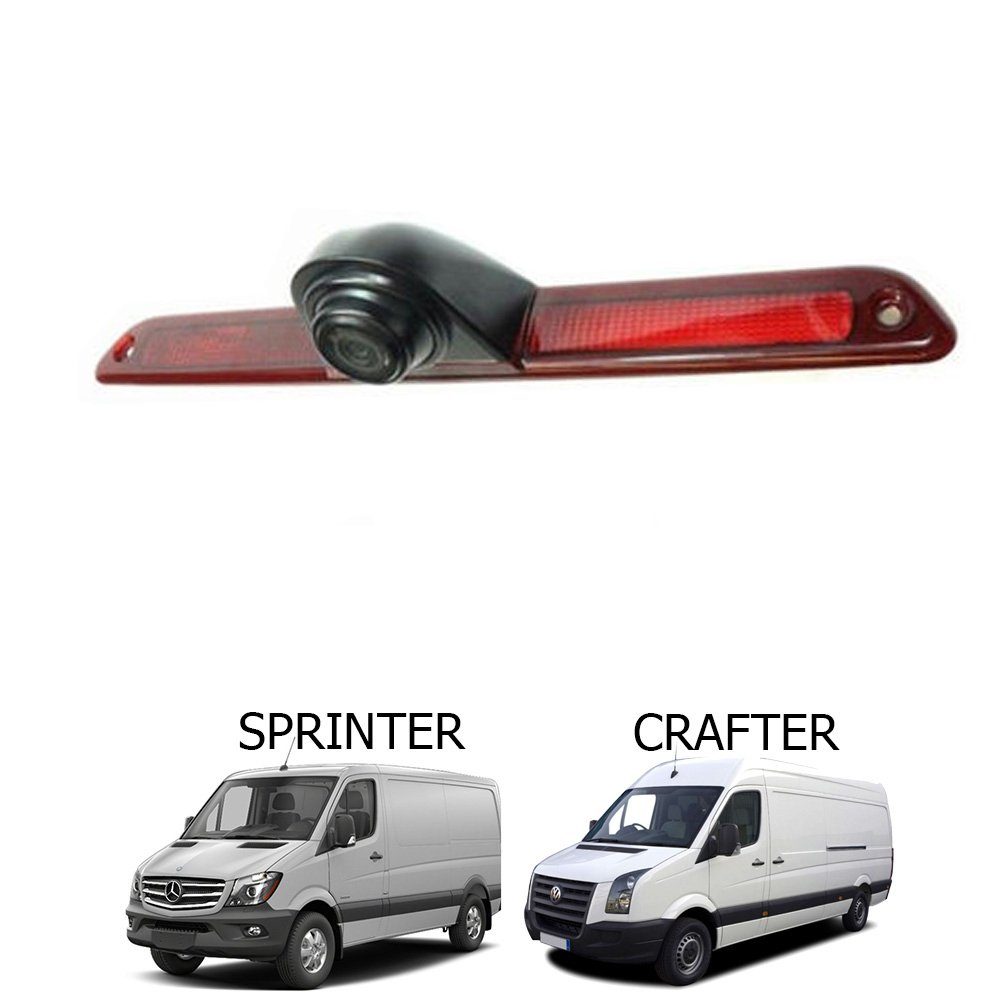 TAFFIO Für Mercedes Sprinter Vokswagen Crafter Bremsleuchte RückfahrkameraLED Rückfahrkamera