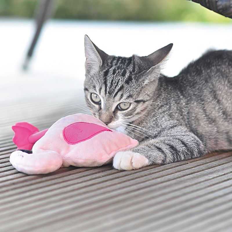 Aumüller Flamingo Pinky mit Baldrian und Dinkelspelz zu TOP-Preisen