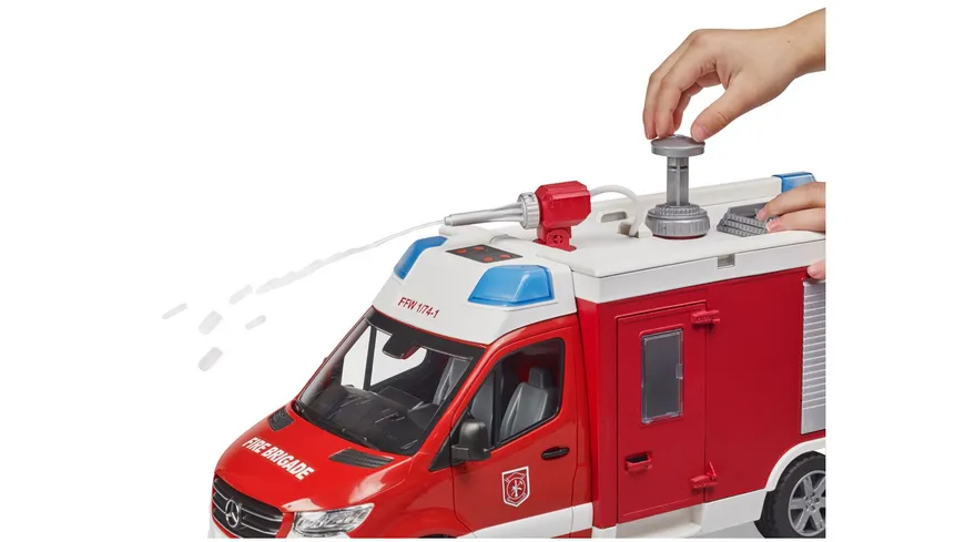 BRUDER - MB Sprinter Feuerwehrrüstwagen mit Light + Sound Modul