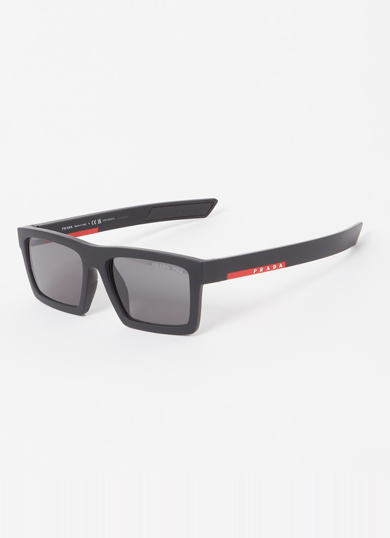 Prada Linea Rossa  Wayfarer zonnebril gepolariseerd PS02ZSU