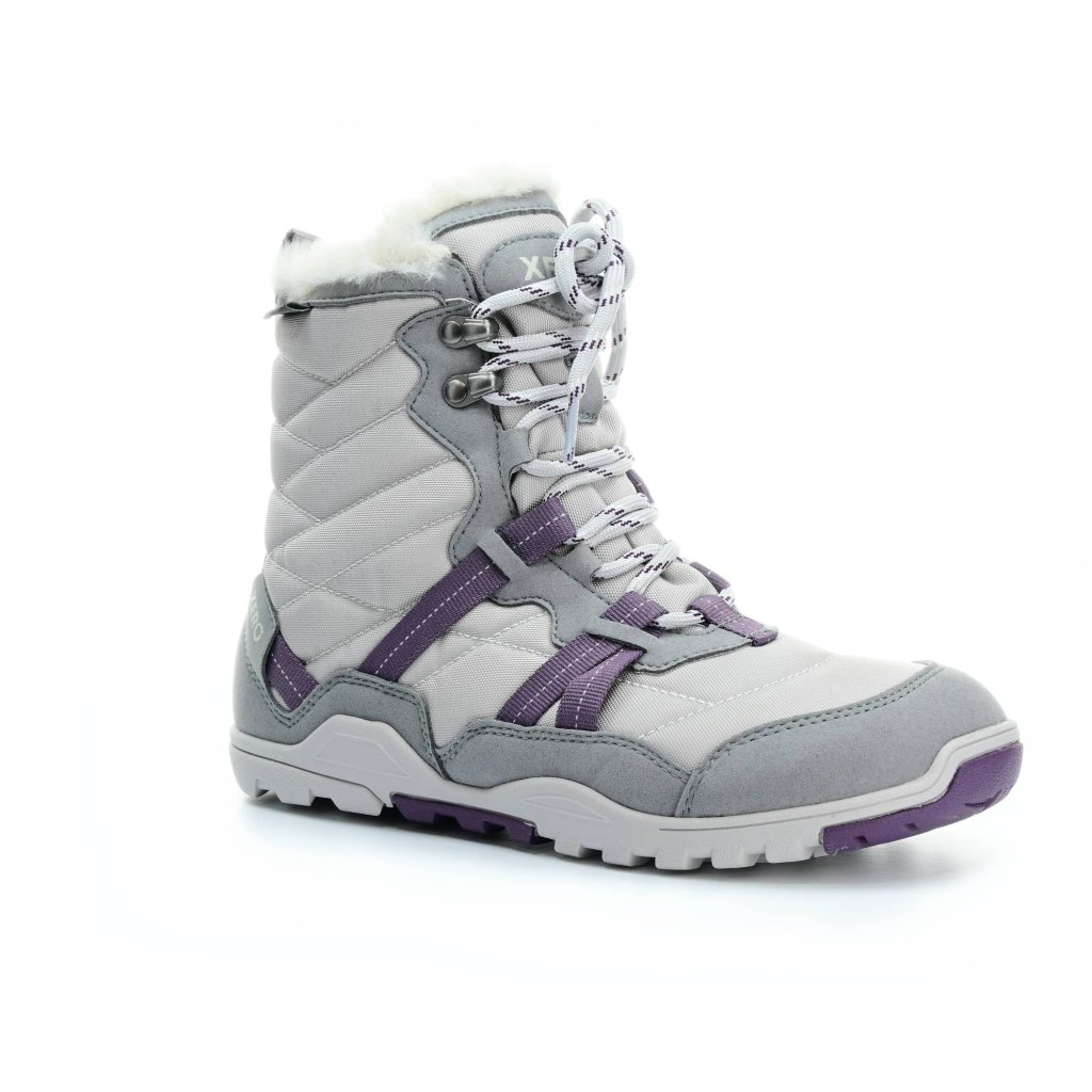 Xero Shoes Alpine W Frost Grey/White graue Barfuß-Begschuhe