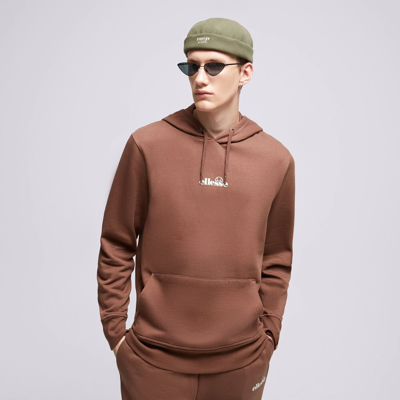 ELLESSE HOODIE PERSHUTA OH HOODY D BRWN Braun