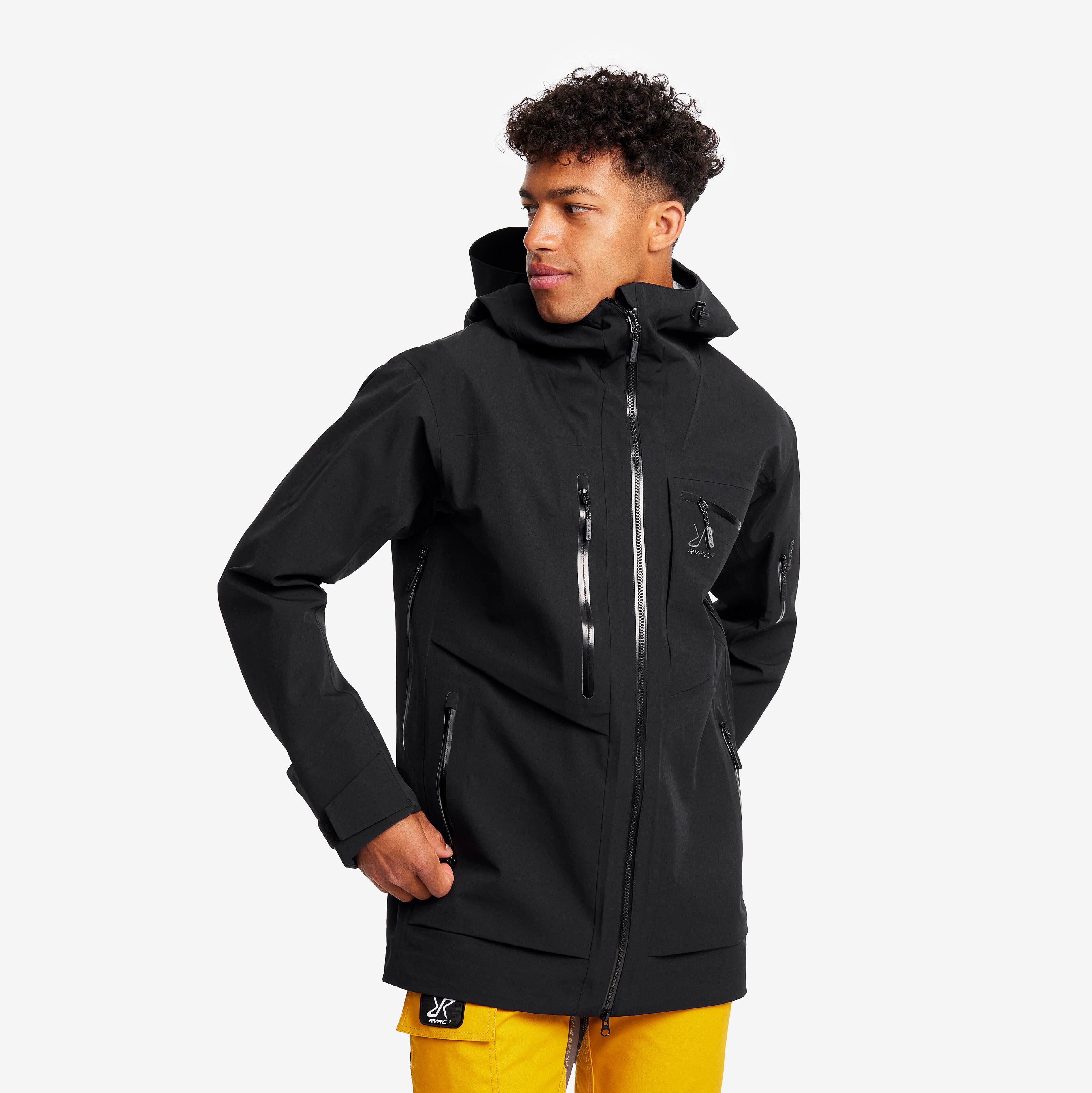 Cyclone Long 3L Jacket Homme Black