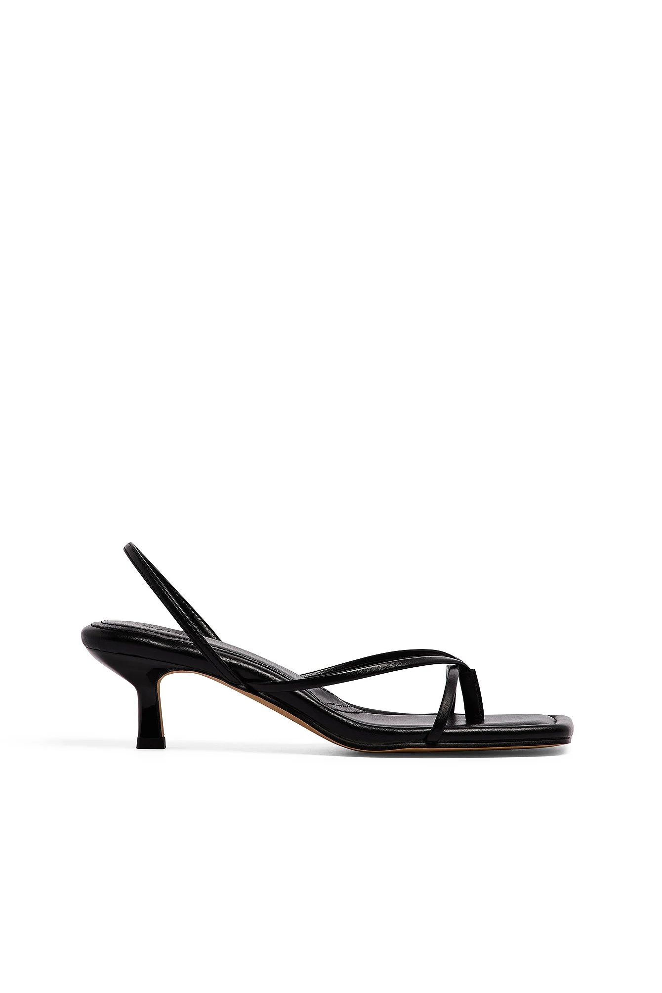 Riemchensandalen mit niedrigem Absatz