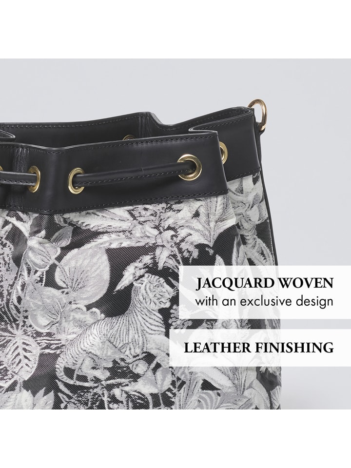 CXL by Christian Lacroix Henkeltasche in Schwarz/ Weiß - (B)21 x (H)21 x (T)12 cm günstig kaufen onesize