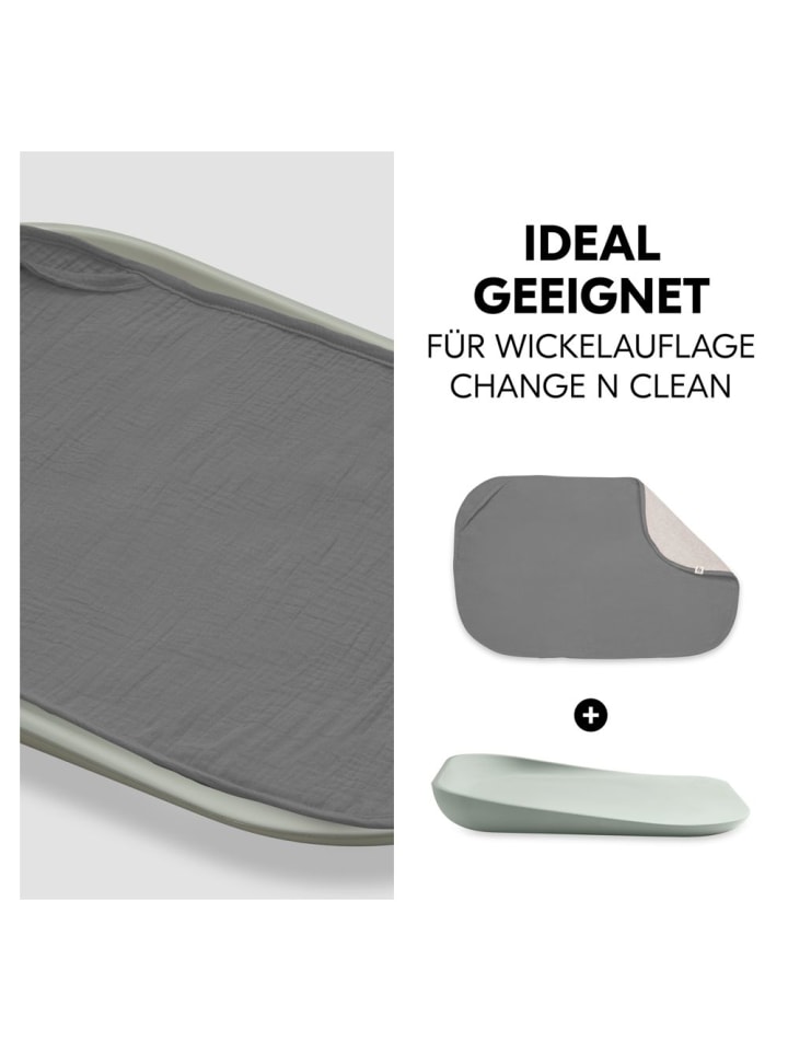 Hauck Auflage / Topper für Wickelauflagen wie Change in grau günstig kaufen onesize