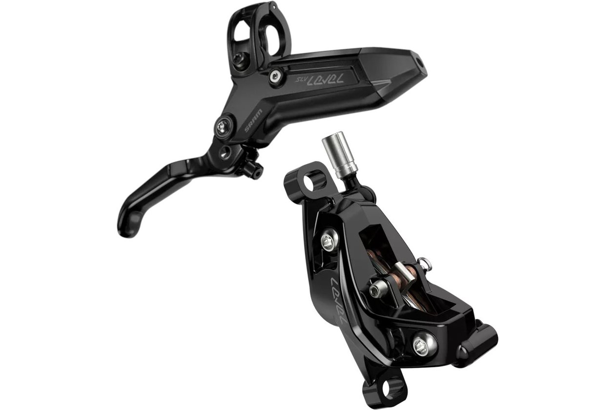 SRAM Level Silver Stealth 4-Kolben Scheibenbremse - vorn