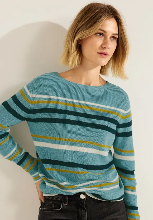 CECIL Multicolor Streifenpullover