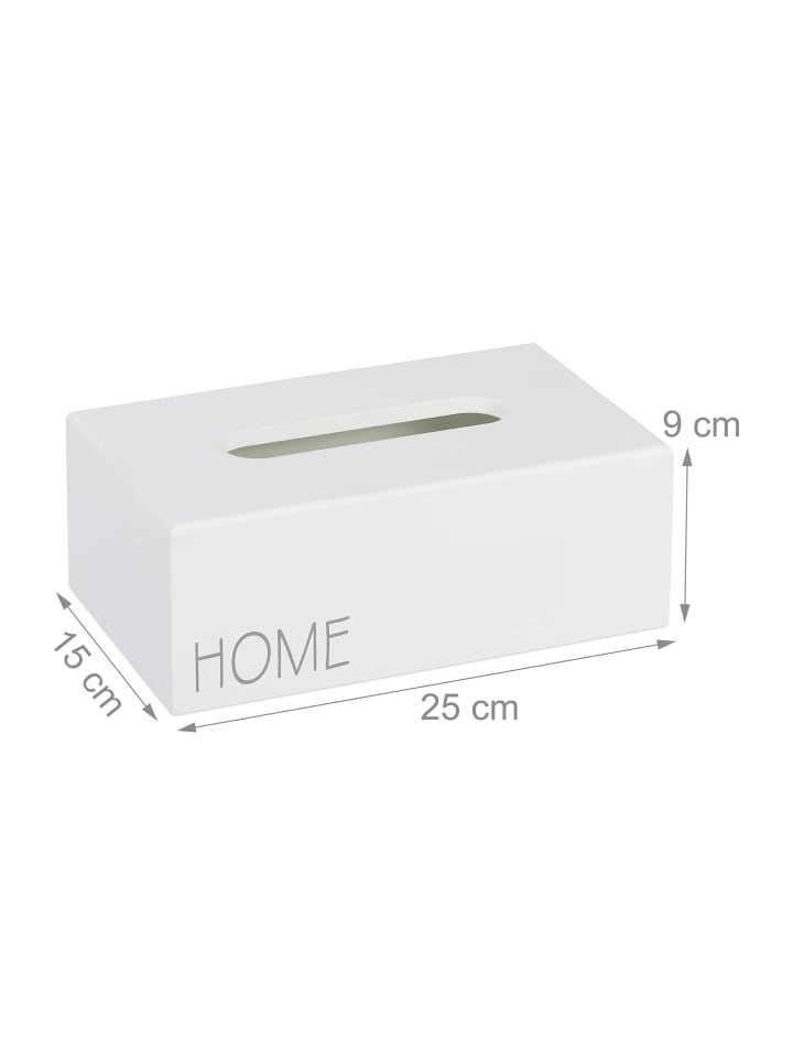 relaxdays Taschentuchbox 