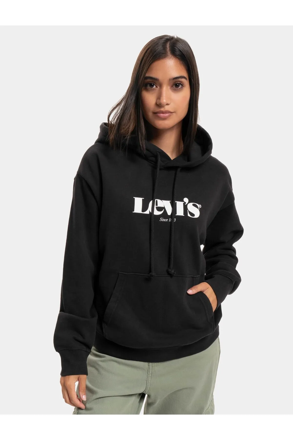 Levi&'s  Sweatshirt - Schwarz - Regular Fit