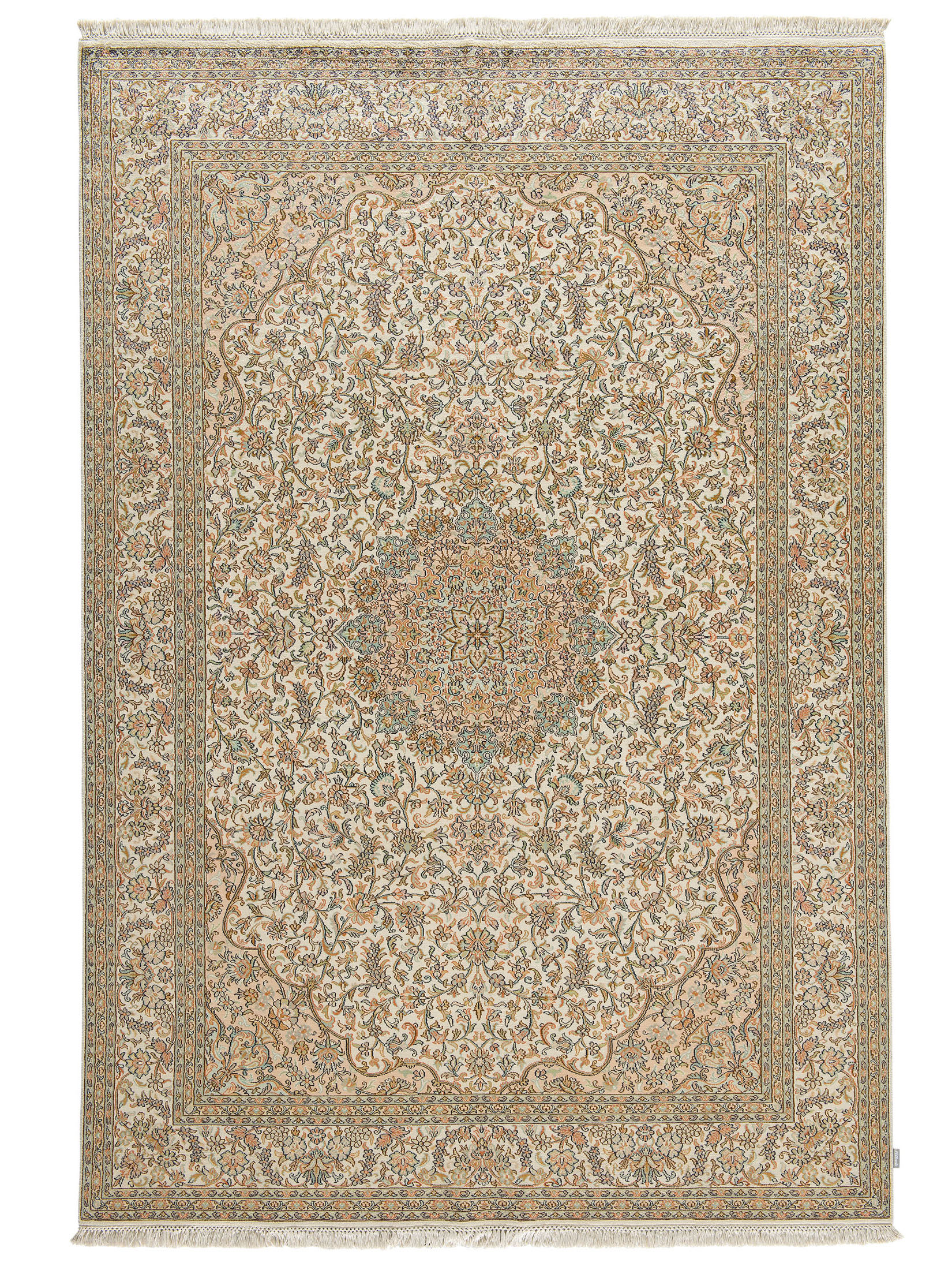 Kaschmir Seide 18/18 ca. 169 x 245 cm, Unikat / Einzelstück