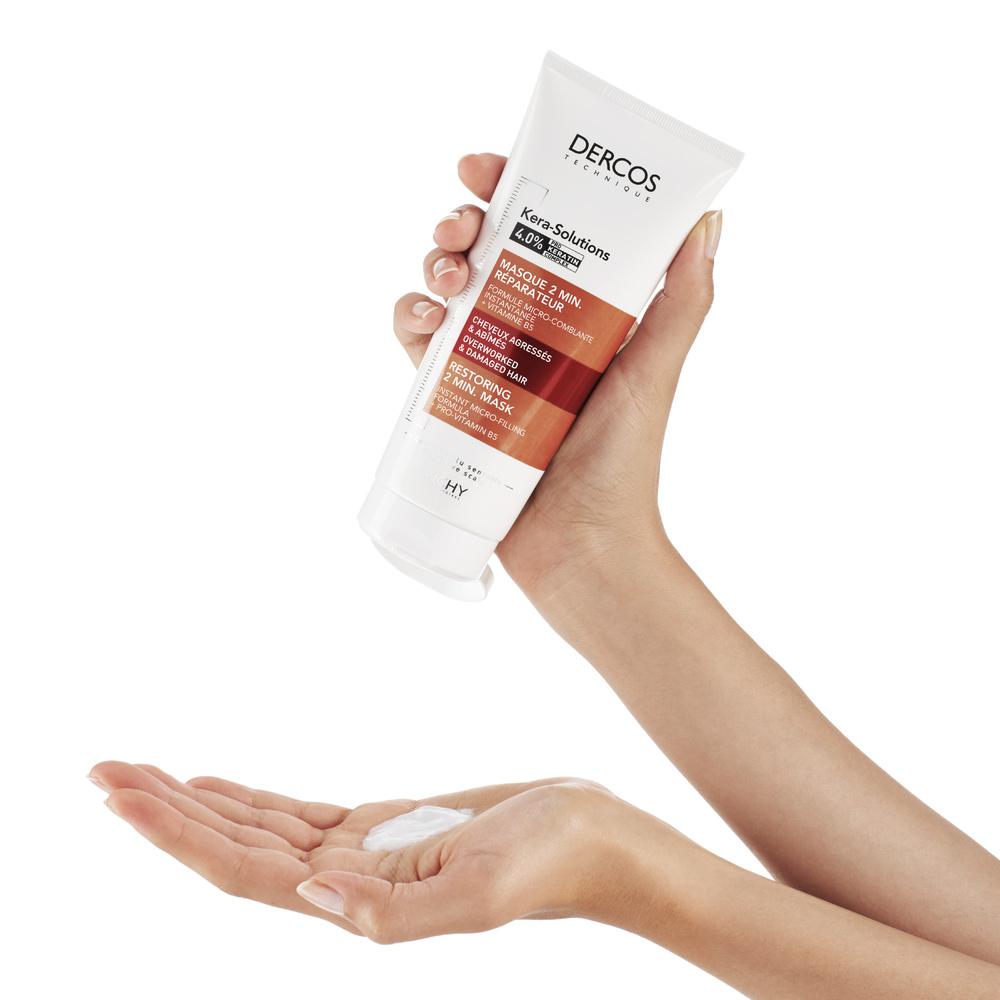 Vichy Dercos Technique Kera-Solutions Masque 2min. Réparateur