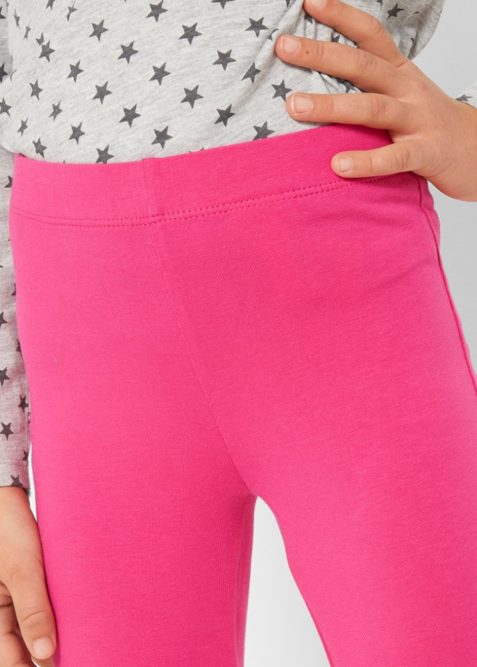 Mädchen Leggings (3er Pack) mit Bio-Baumwolle