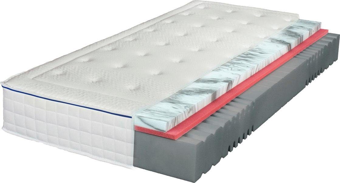 Gelschaummatratze EVOX Bodymax A, Breckle Northeim, 24 cm hoch, empfohlen Für Körpertypen mit eher schmaler Schulterpartie