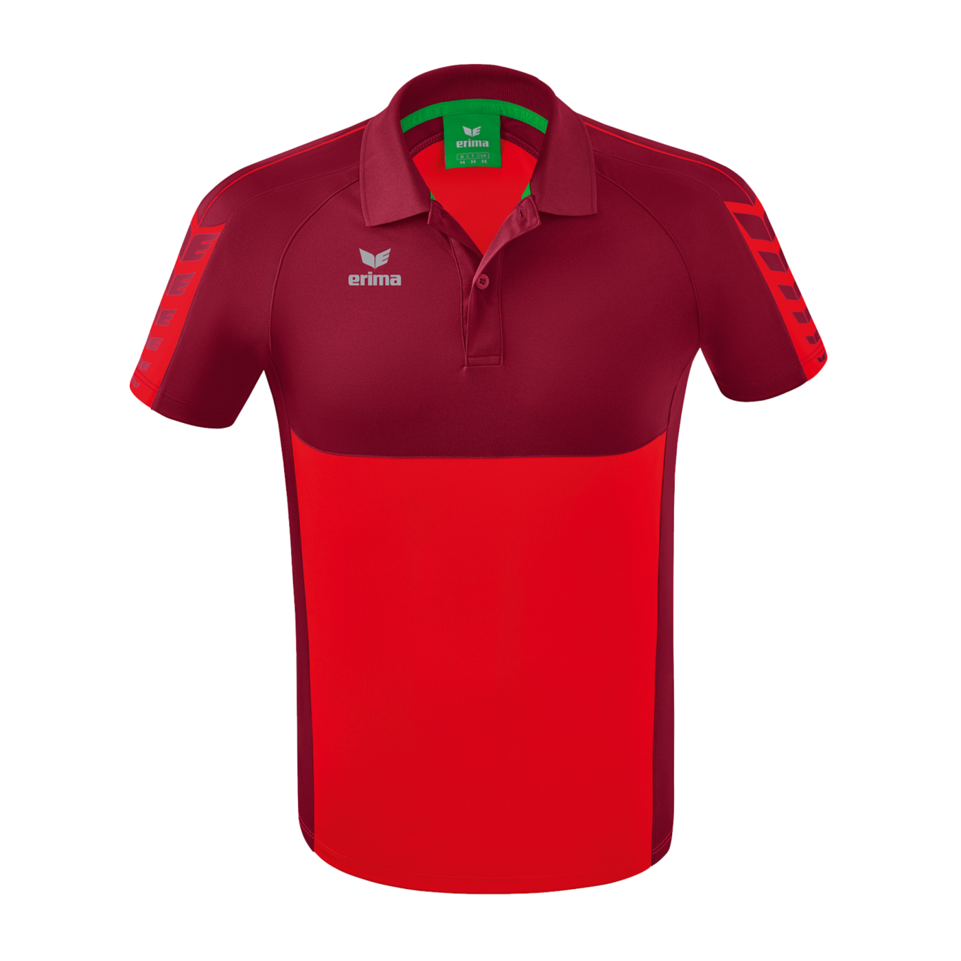 Erima Six Wings Poloshirt Rot