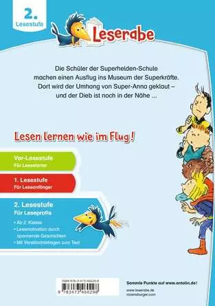 Leserabe - 2. Lesestufe: Die Superhelden-Schule