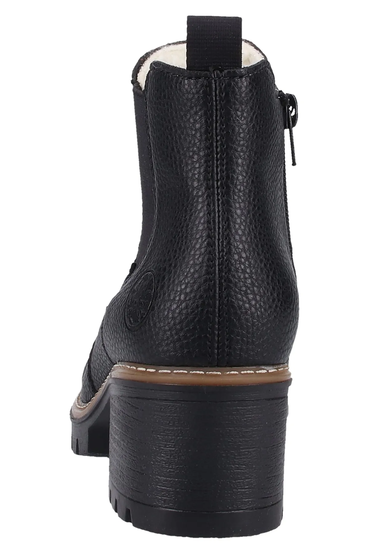 Rieker  Stiefelette - Schwarz - Blockabsatz