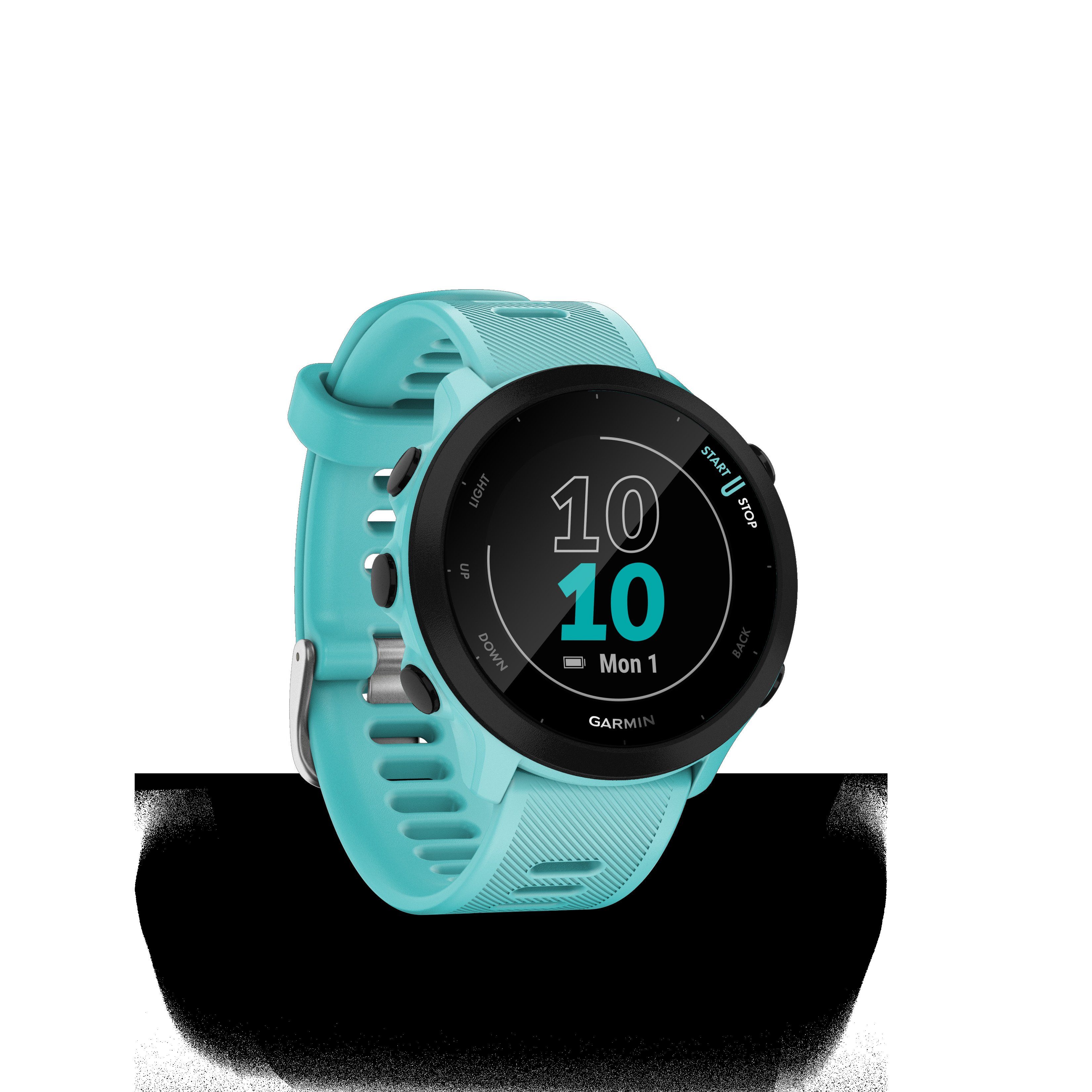 Garmin FORERUNNER 55 Multisport- Smartwatch (2,64 cm/1,04 Zoll, Garmin), GPS-Laufuhr