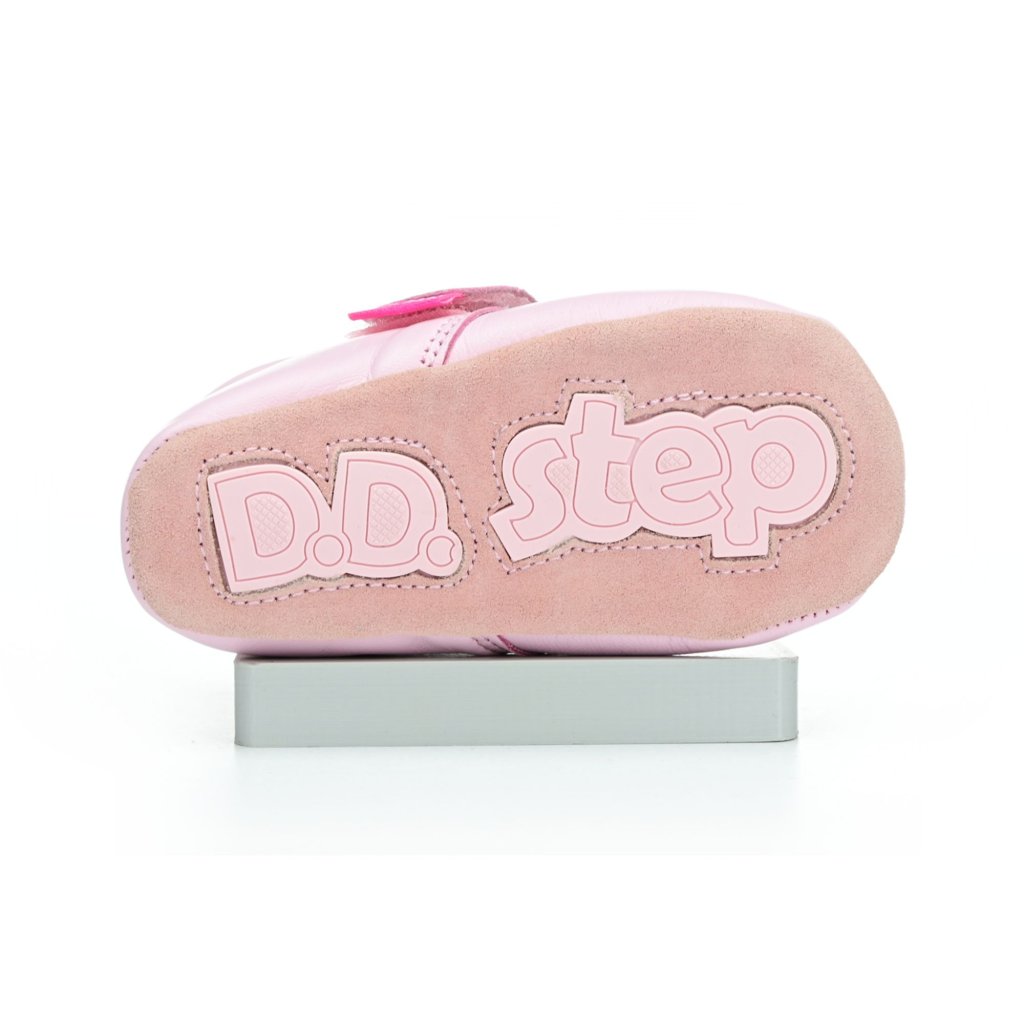 D.D.Step K1596-41264 rosa Barfußkrabbelschuhe
