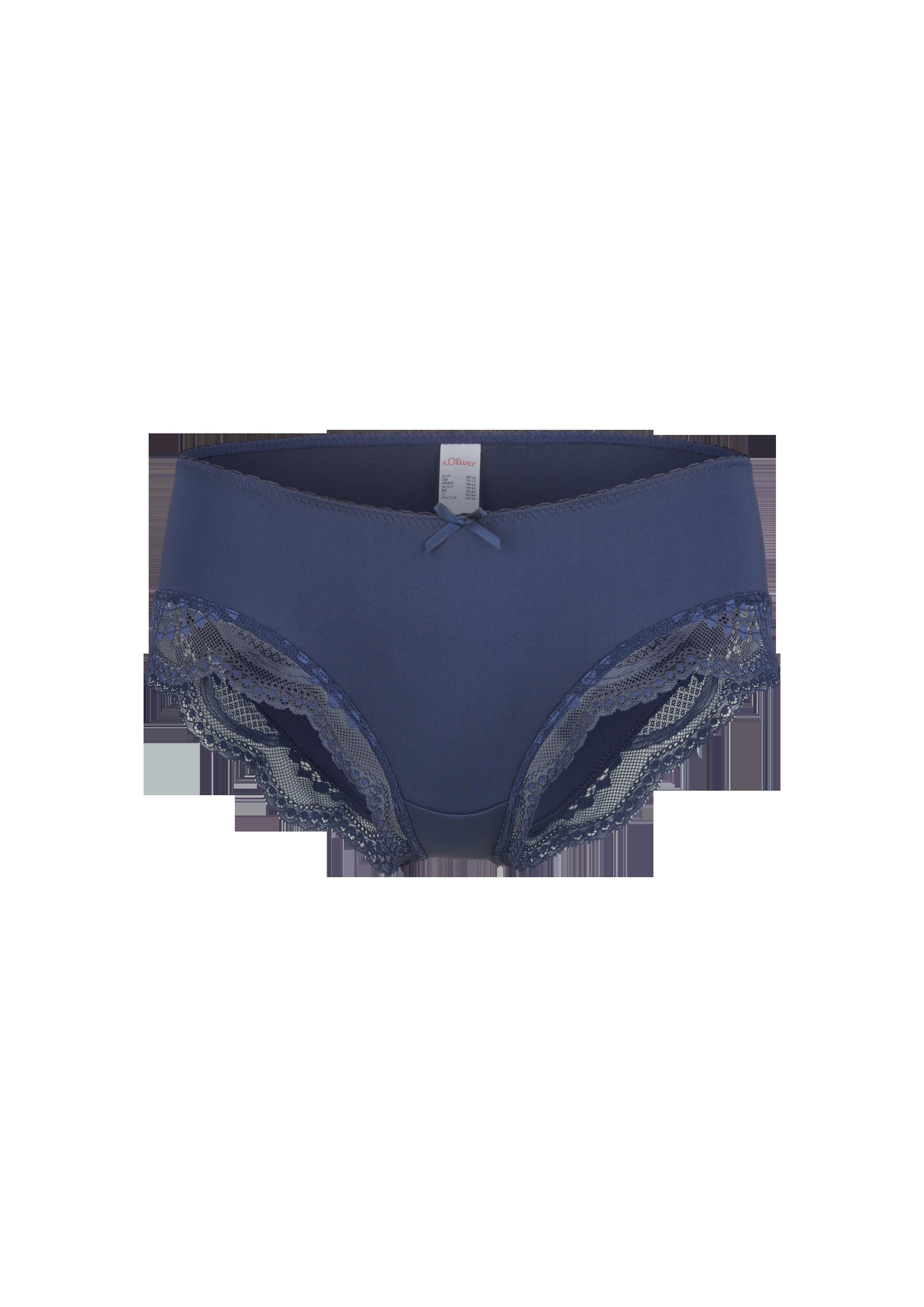 Panty mit Spitzenkante  6007101-5865