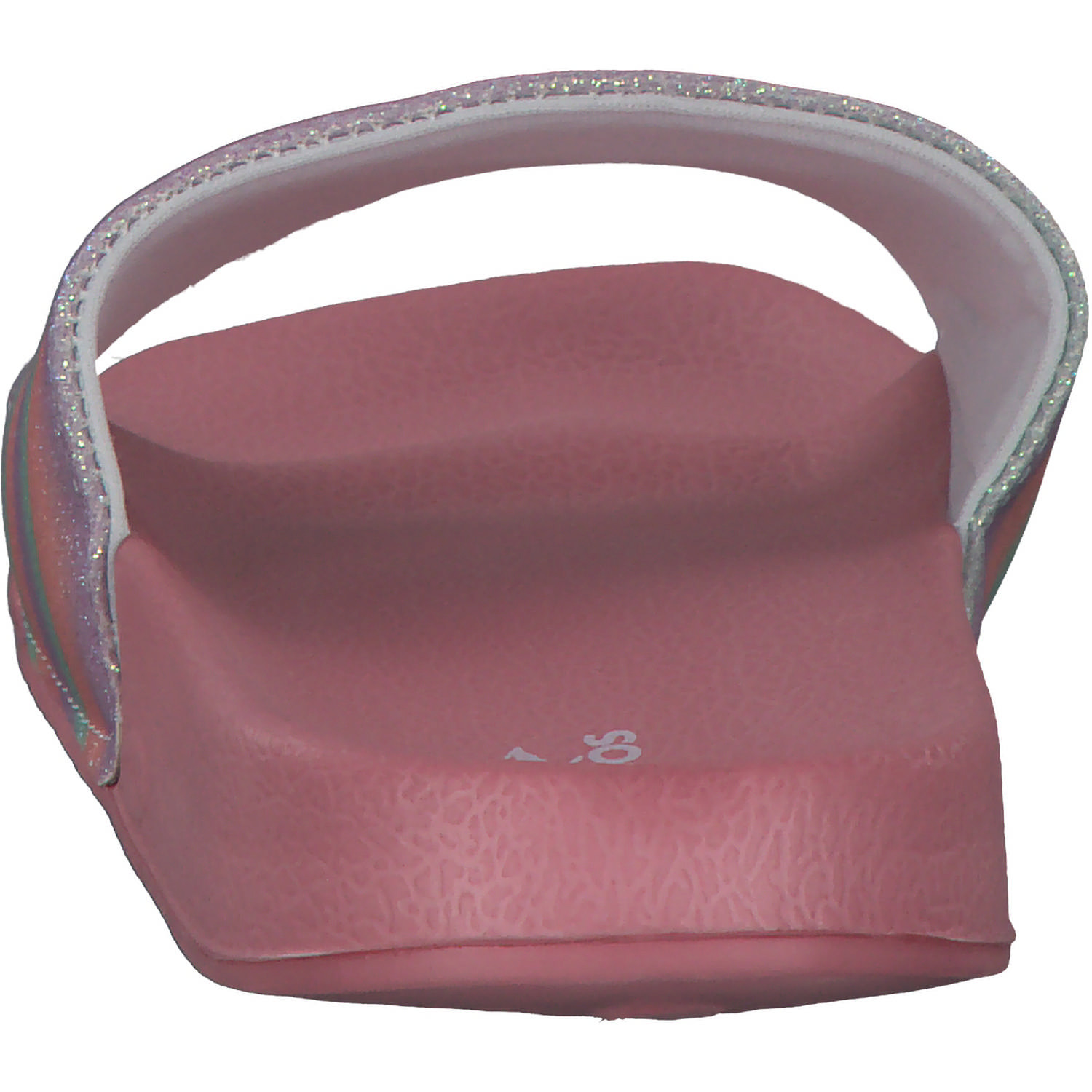 KangaROOS K-Slide Shine 18574, Badeschuhe, Kinder, daisy pink/rainbow