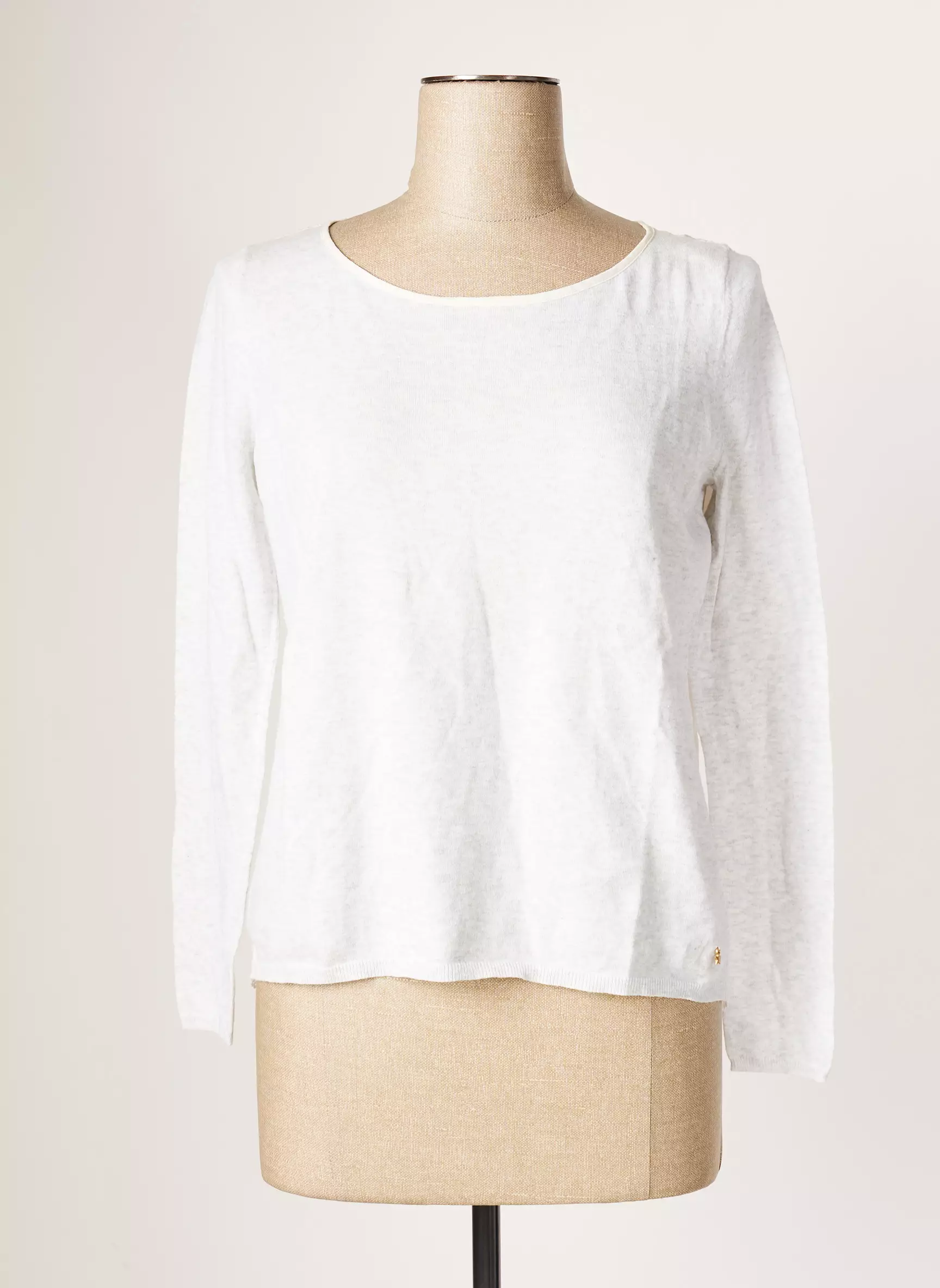 Des Petits Hauts Pulls Femme couleur gris