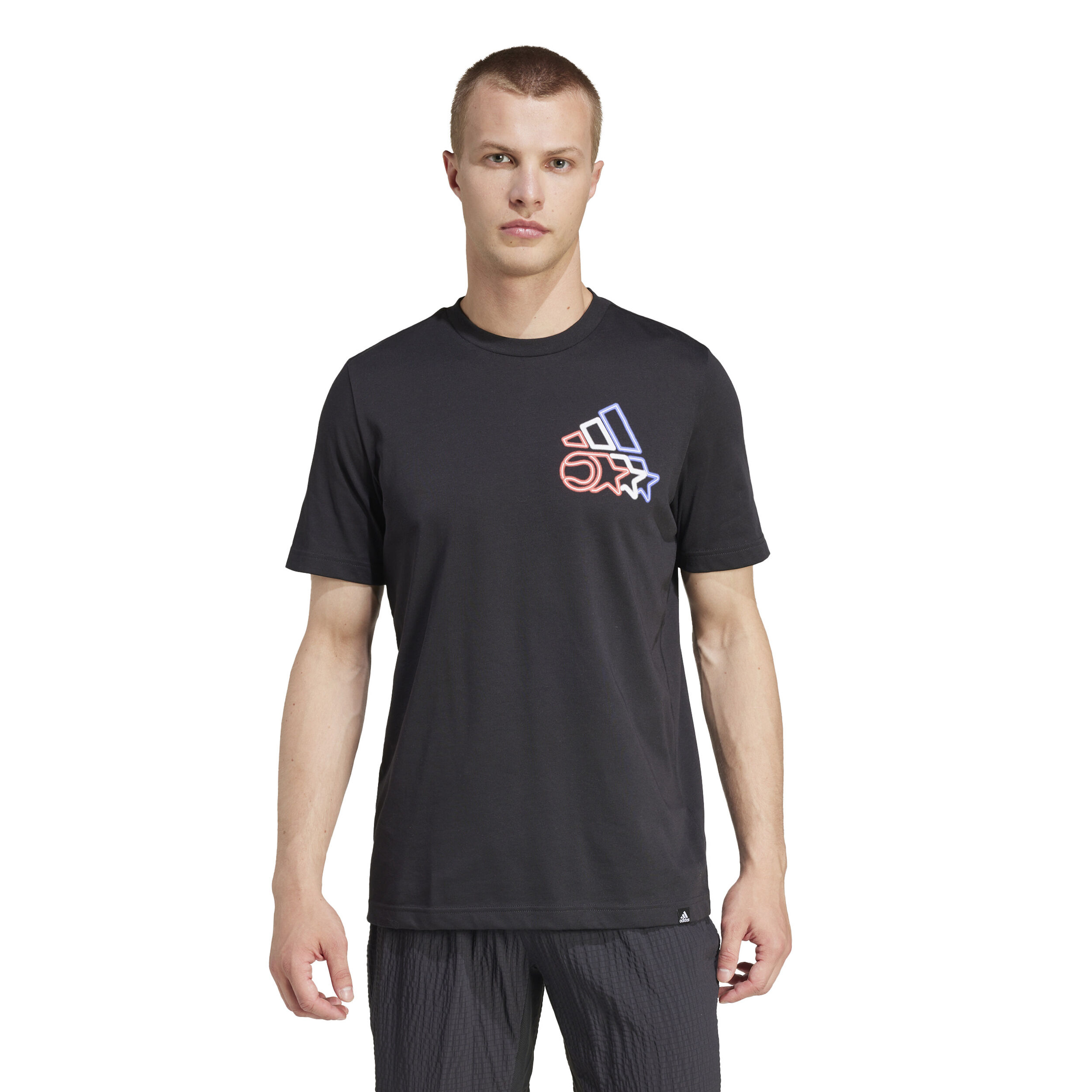 City Graphik T-Shirt Herren - Schwarz