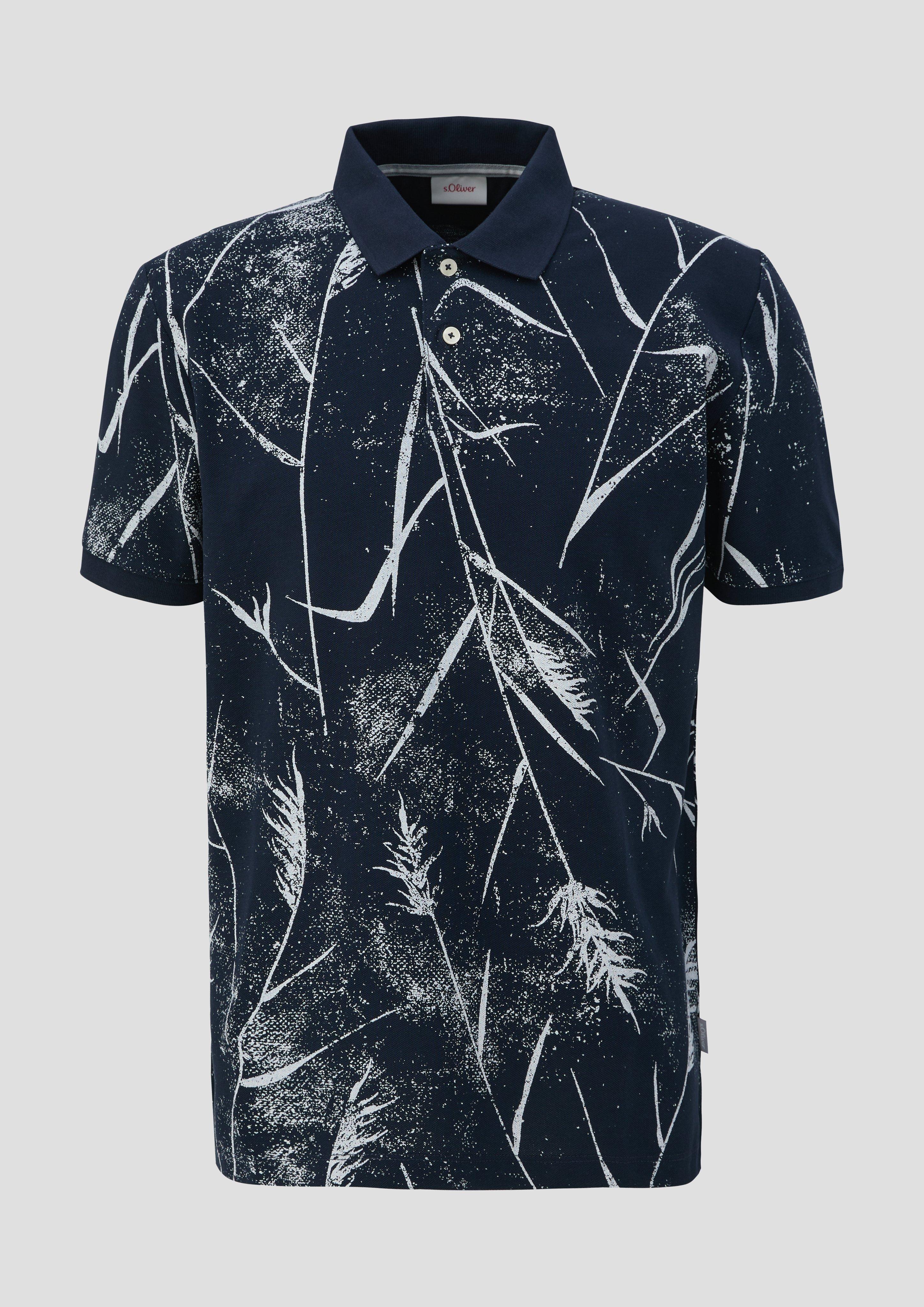 Poloshirt mit All-over-Print  2143942-59A3