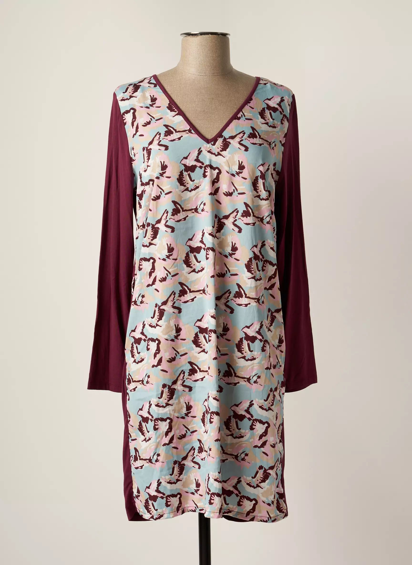 La Fiancee Du Mekong Robes Courtes Femme couleur violet