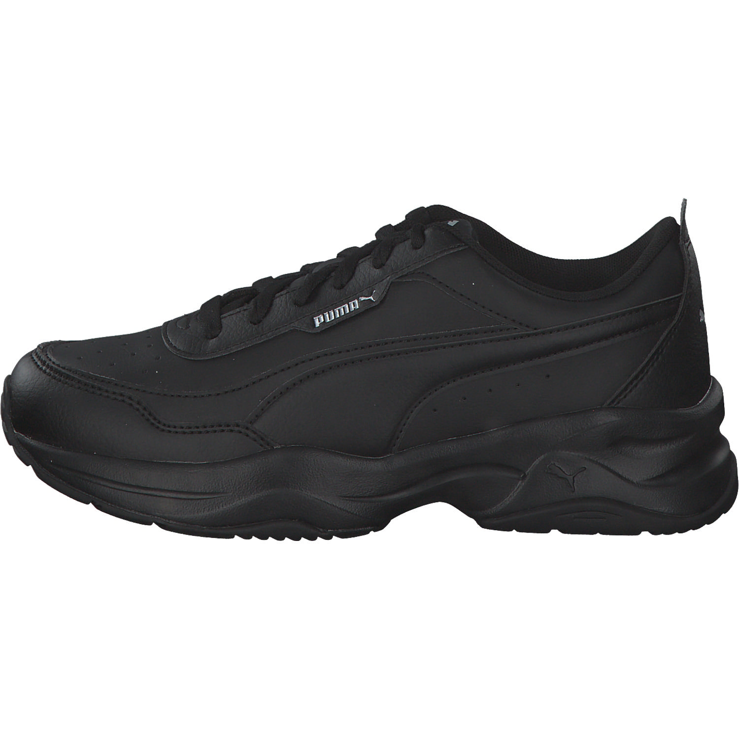 Puma Cilia Mode 371125, Sneakers Low, Damen, Schwarz ( Black/Silver)