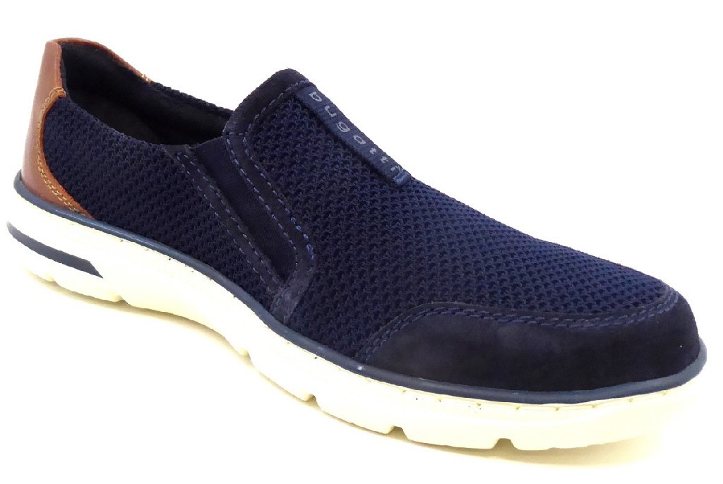 BUGATTI Komfort Slipper blau