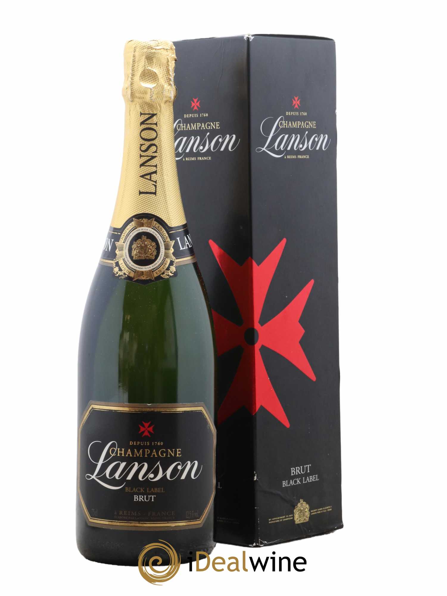 Champagne Lanson Black Label  - Lot de 1 Bouteille