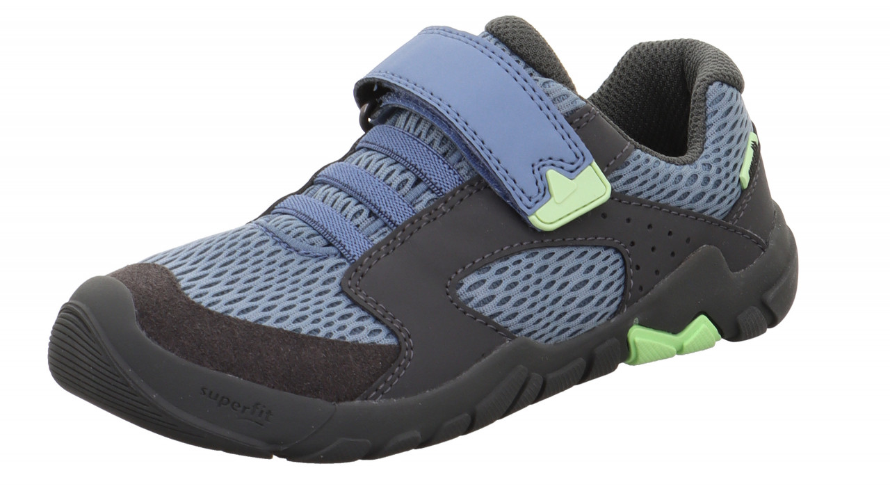 TRACE - Blau/GrauSneaker low mit Klettverschluss