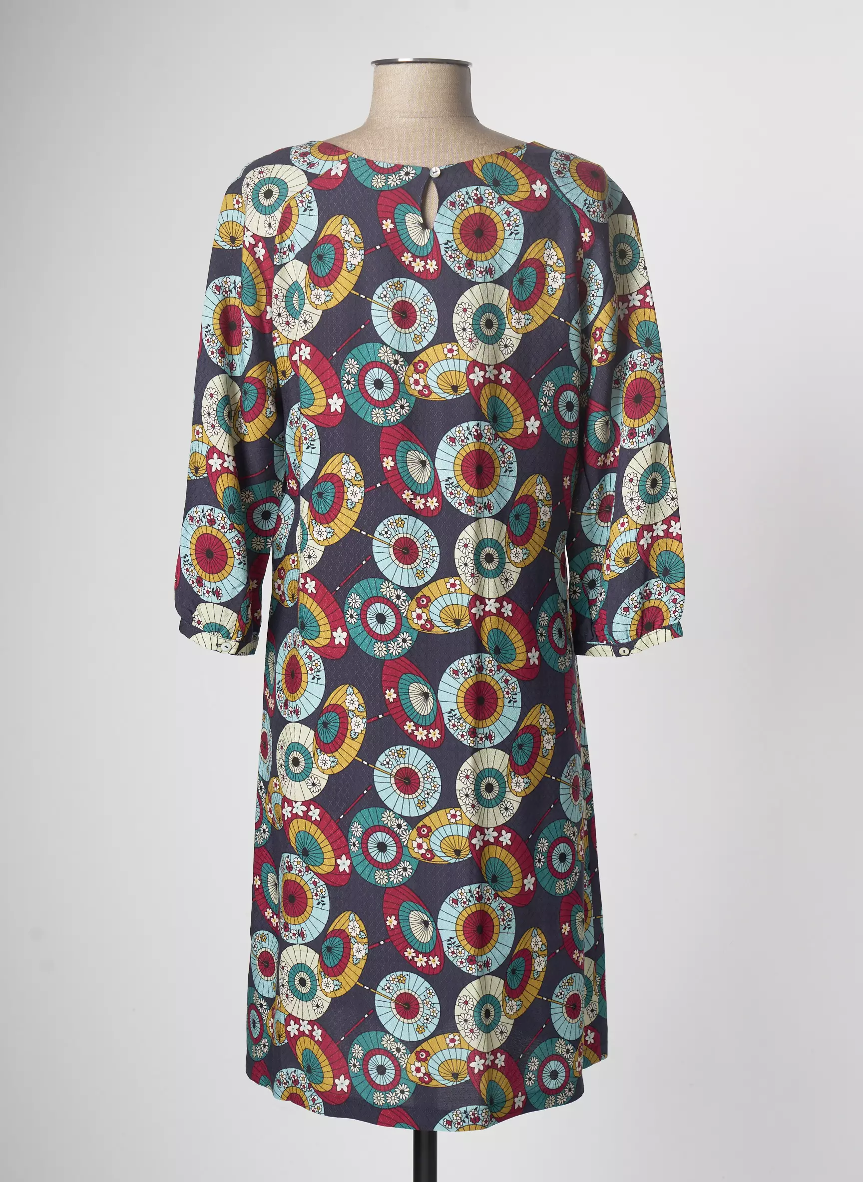 King Louie Robes Longues Femme couleur bleu