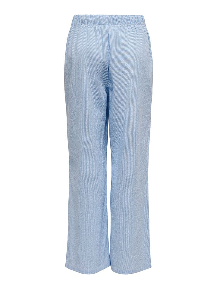 ONLY Hose in Hellblau/ Streifen günstig kaufen