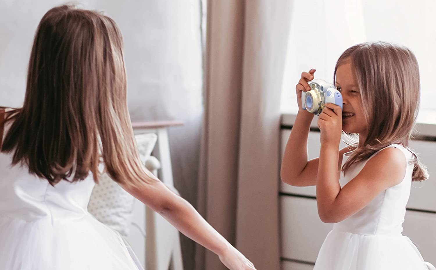 eKids Eiskönigin Kinder-Kamerabmit Foto- & Videofunktion Kinderkamera