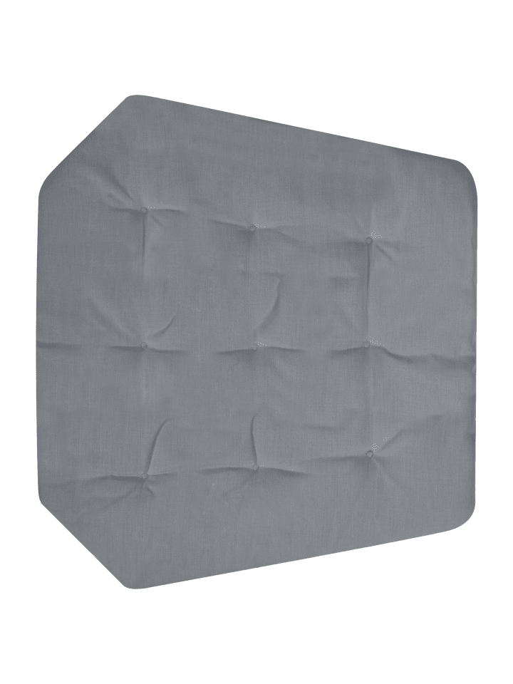 Beliani Hängesessel ALVIANO in Grau - (W) 98 x (H) 196 x (L) 136 cm günstig kaufen onesize