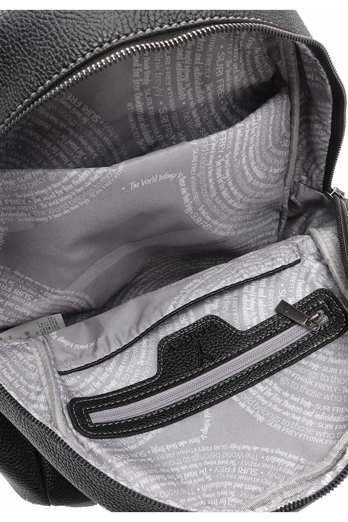 SURI FREY  Rucksack - Schwarz - Unifarben
