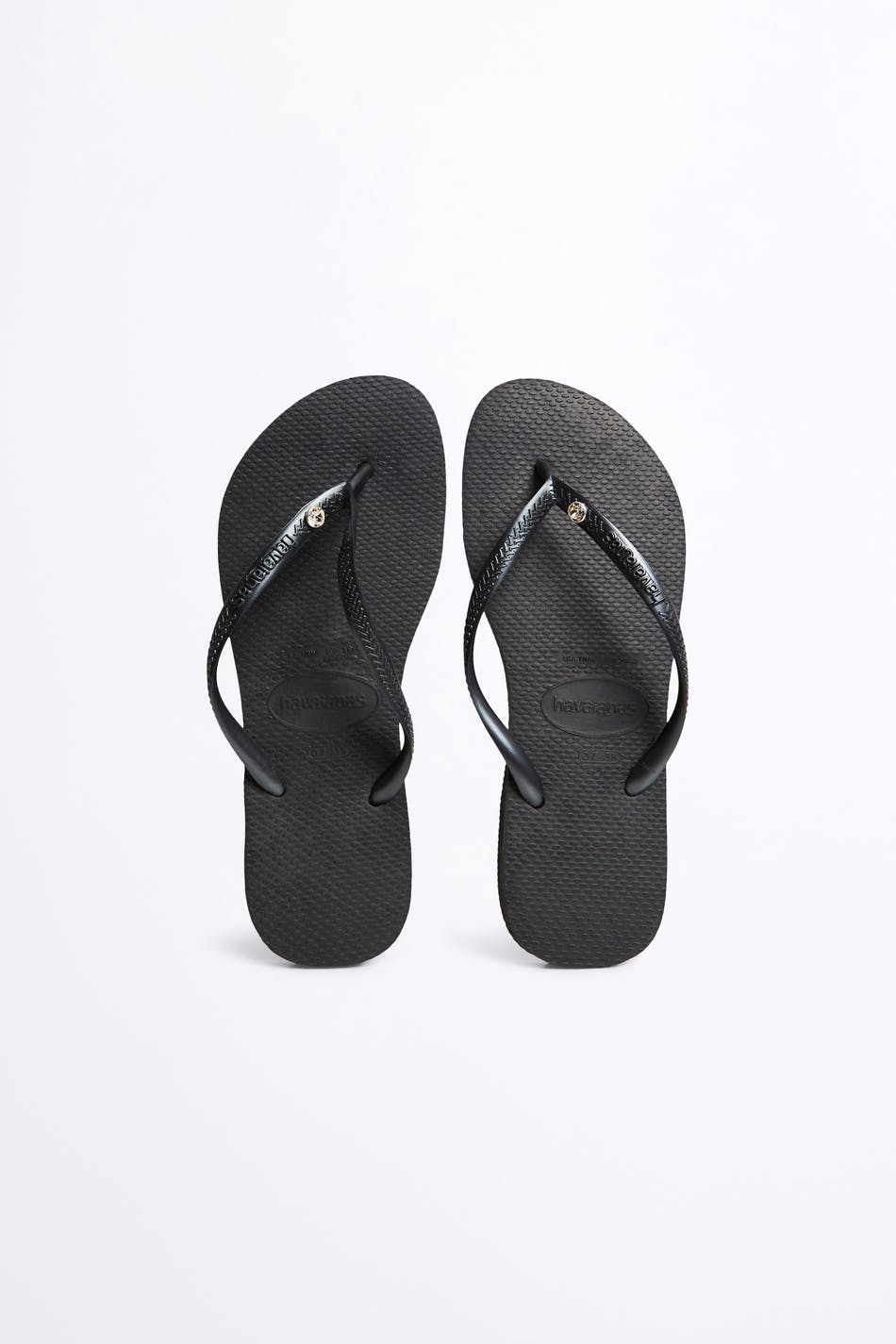 Havaianas crystal flip flops