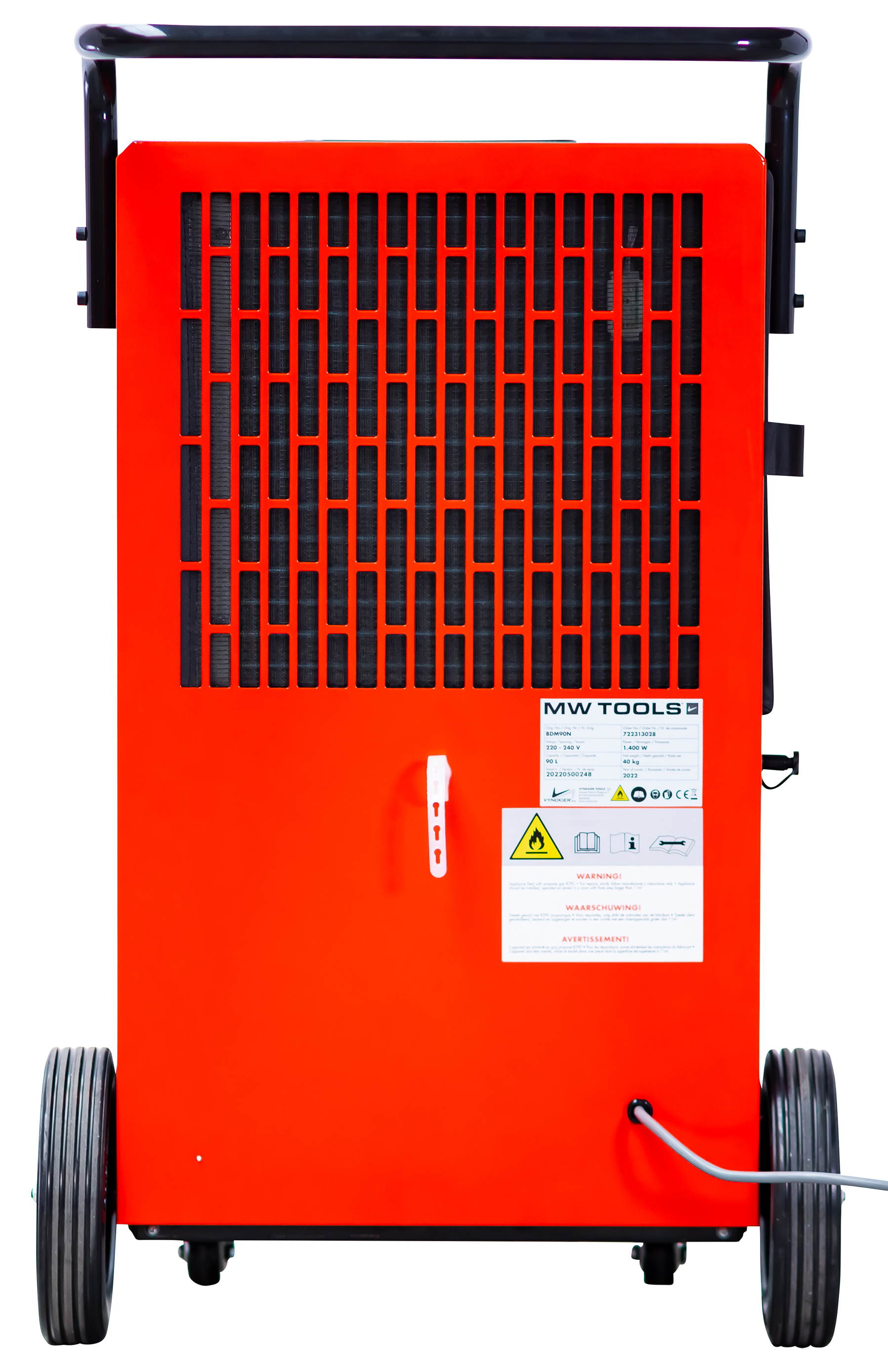 Essiccatore industriale per metalli Metal Works 722313028 BDM90N, 90 l/giorno, con pompa CC.