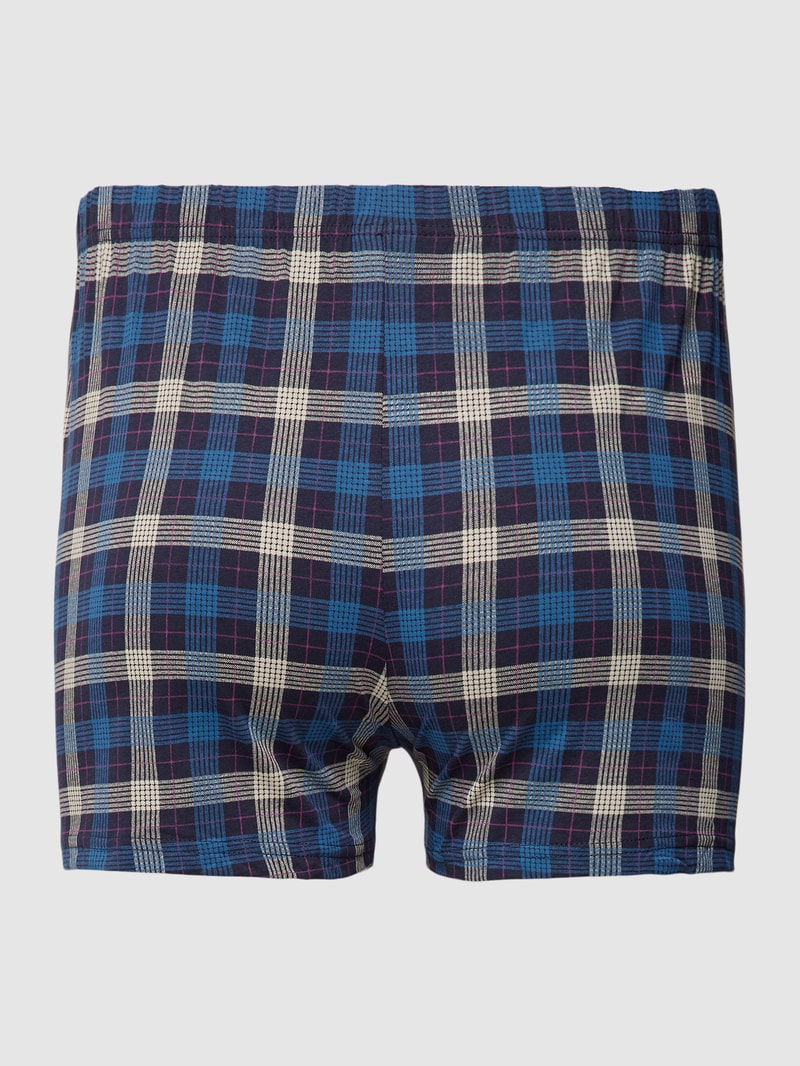 PLUS SIZE Boxershorts mit Label-Detail im 2er-Pack in dunkelblau