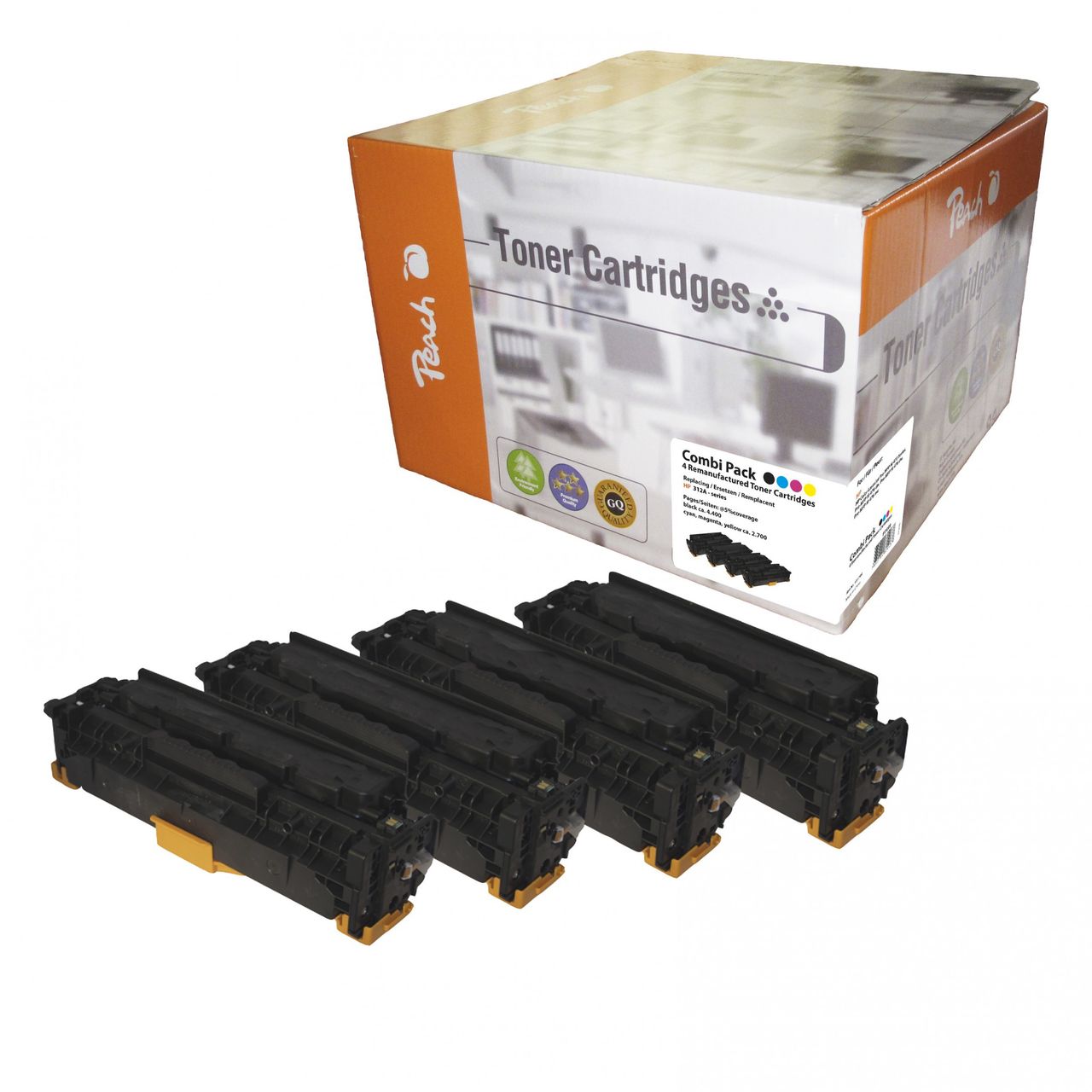 Peach Spar Pack Tonermodule ersetzt HP No. 312X