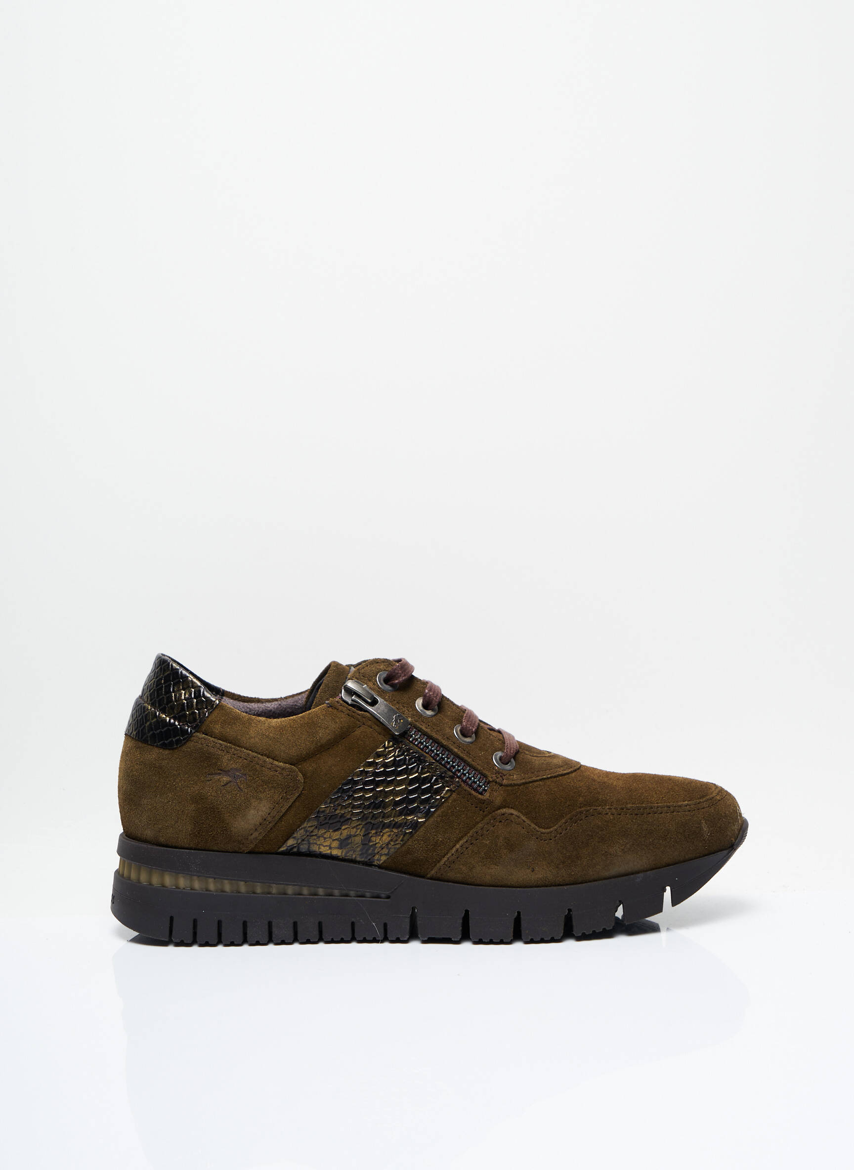 Fluchos Baskets Femme couleur vert