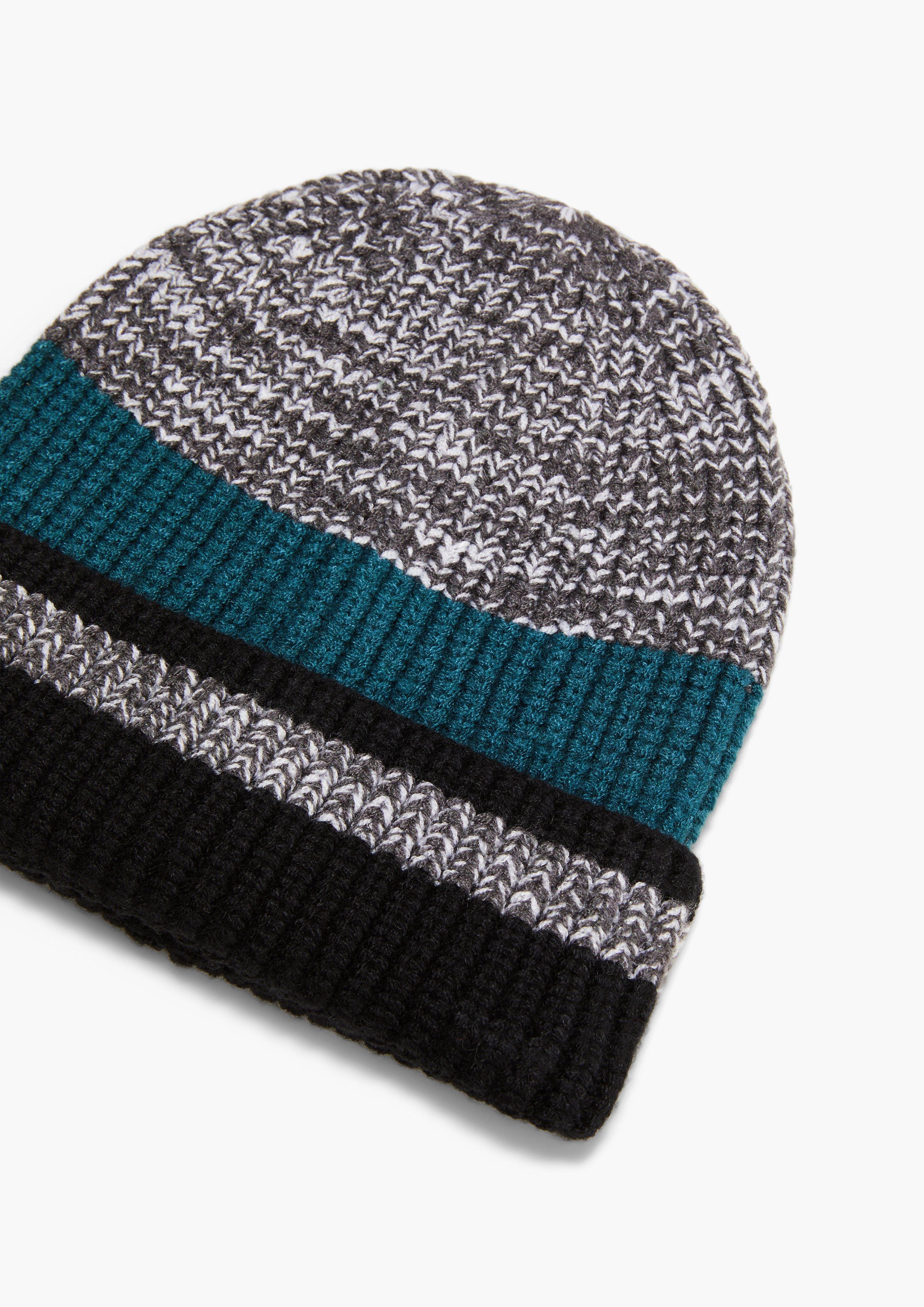 Strickmütze aus Viskosemix  2132389-96W9