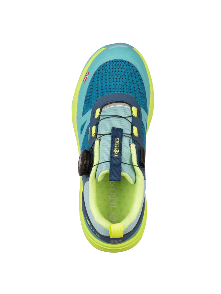Trollkids Wanderschuh Hiker Low Trollfjord in harbor blue günstig kaufen