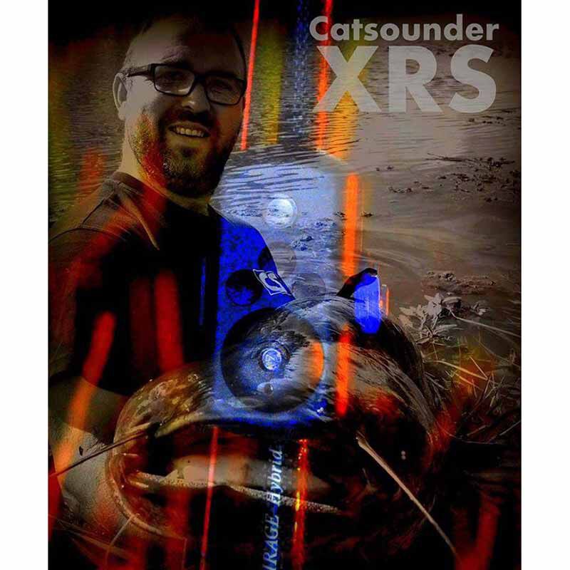 Šamų žvejybos rinkinys su 2 „Catsounder XRS“ detektoriais ir imtuvu