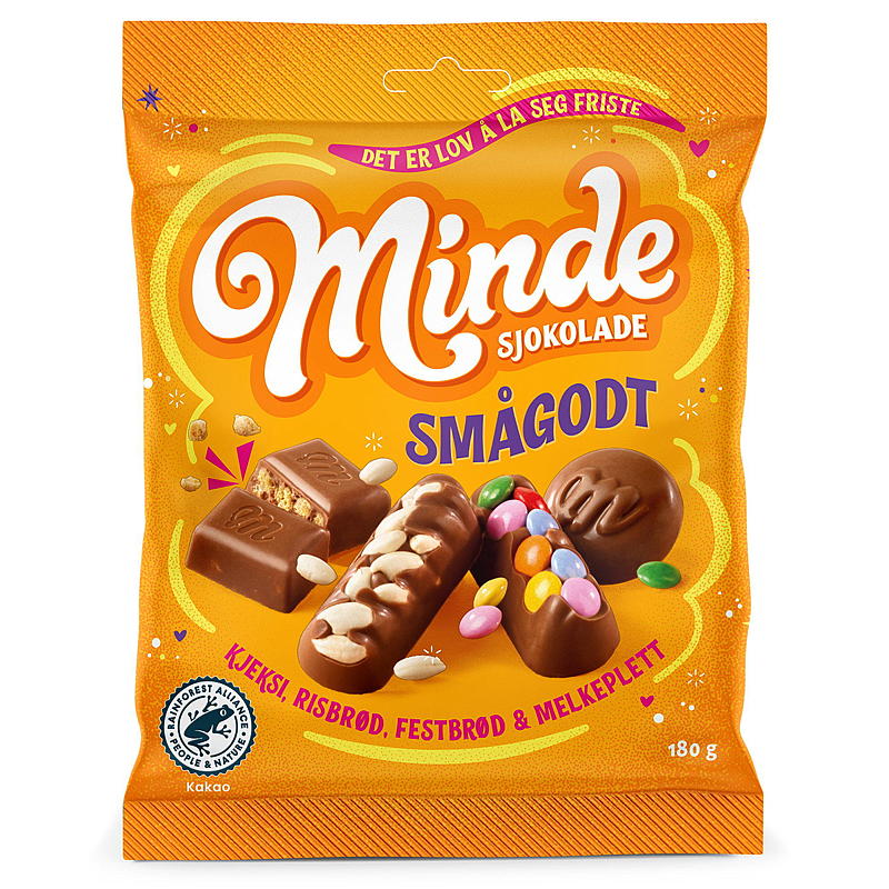 Minde Minde Smågodt 180 g, gul