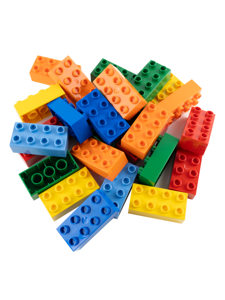 LEGO DUPLO® 2x4 Bausteine Bunt 3011 25x Teile - ab 18 Monaten in multicolored günstig kaufen Anzahl: 25 Stück