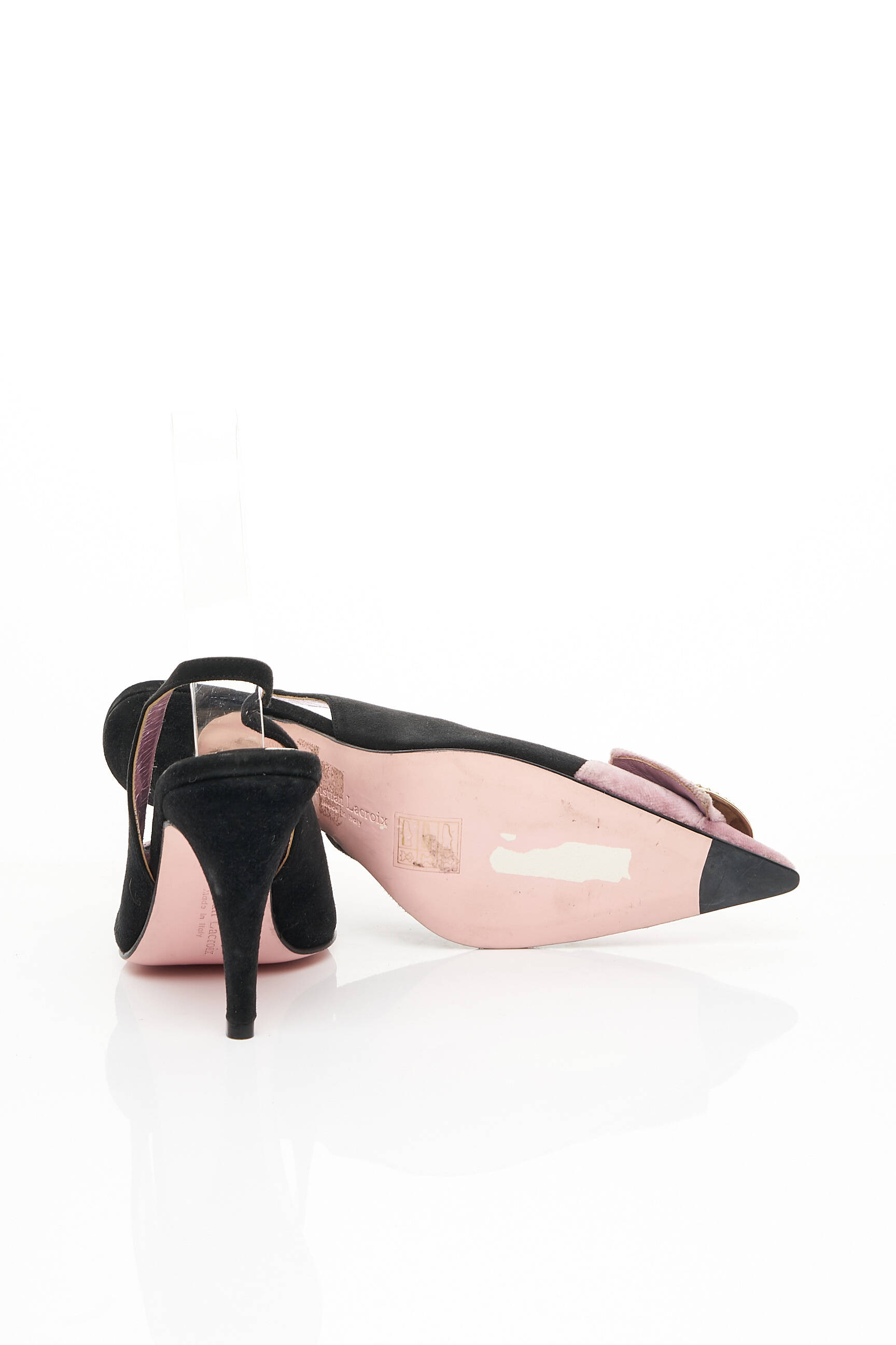 Christian Lacroix Sandales Nu Pieds Femme couleur rose