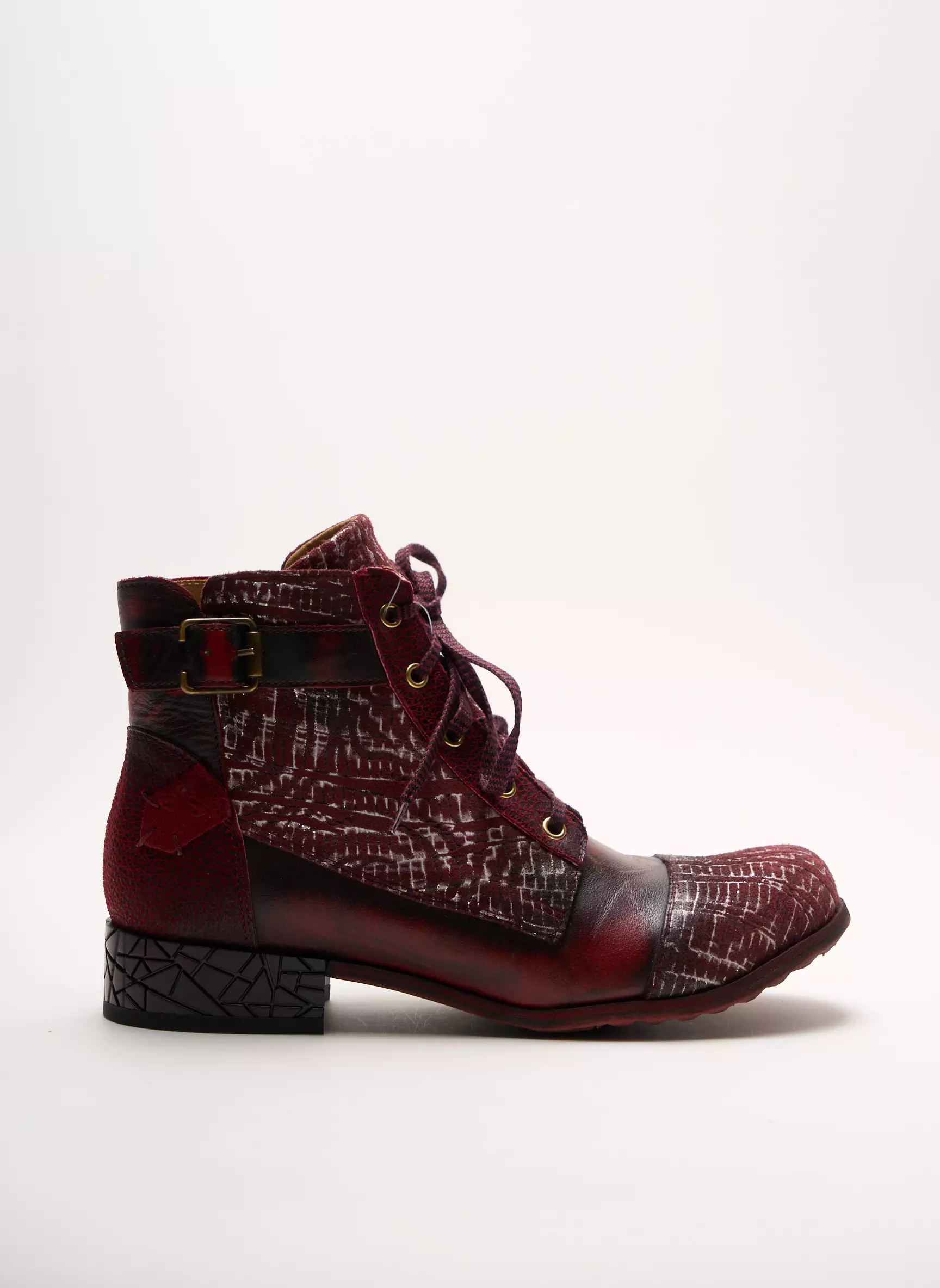 Maciejka Obuwie Bottines Femme couleur rouge